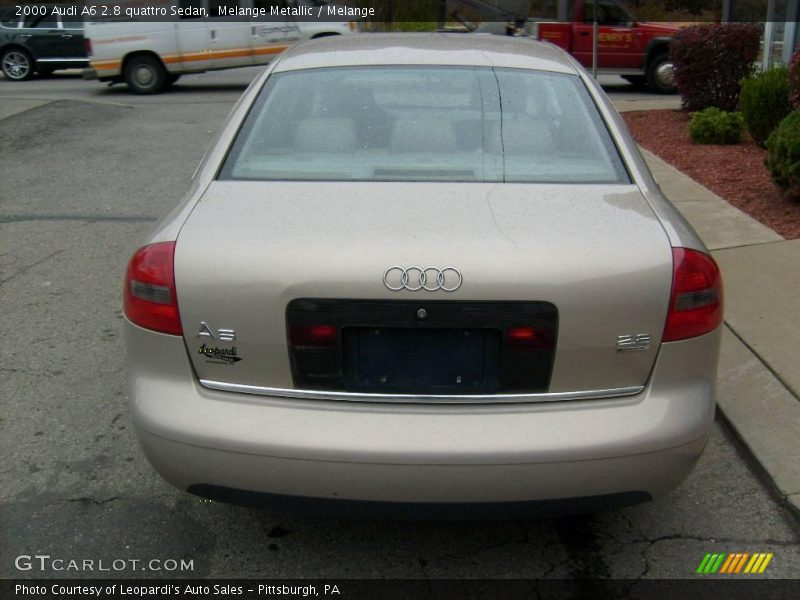 Melange Metallic / Melange 2000 Audi A6 2.8 quattro Sedan