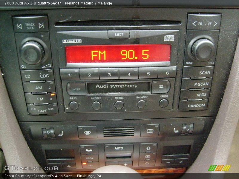 Melange Metallic / Melange 2000 Audi A6 2.8 quattro Sedan