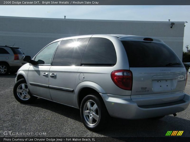 Bright Silver Metallic / Medium Slate Gray 2006 Dodge Caravan SXT