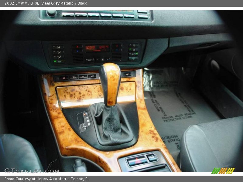 Steel Grey Metallic / Black 2002 BMW X5 3.0i