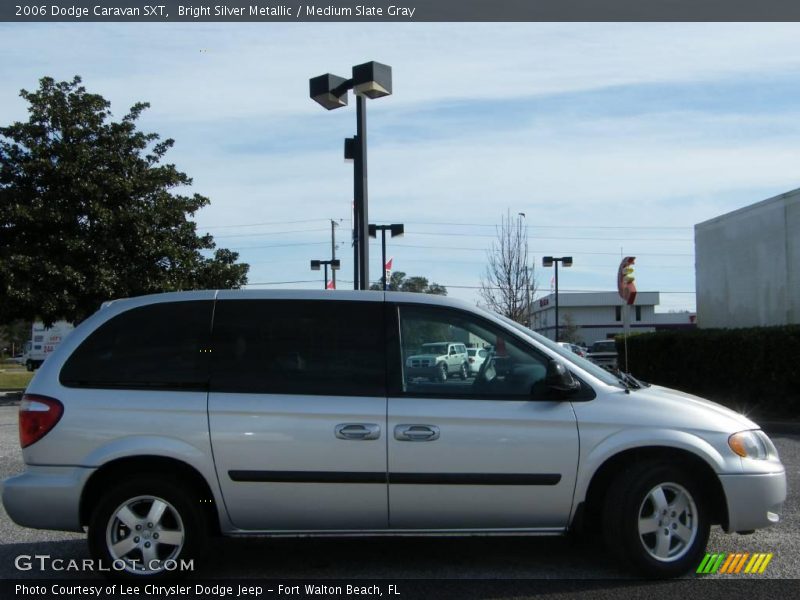 Bright Silver Metallic / Medium Slate Gray 2006 Dodge Caravan SXT