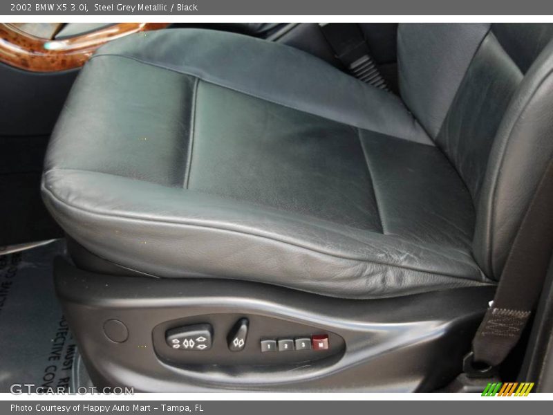 Steel Grey Metallic / Black 2002 BMW X5 3.0i