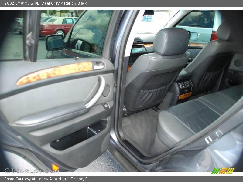 Steel Grey Metallic / Black 2002 BMW X5 3.0i