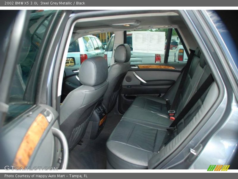 Steel Grey Metallic / Black 2002 BMW X5 3.0i