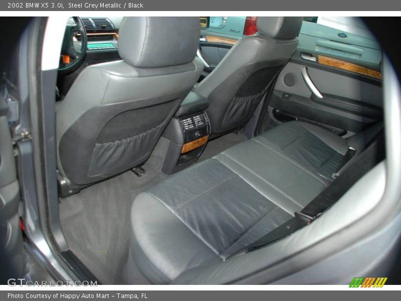 Steel Grey Metallic / Black 2002 BMW X5 3.0i