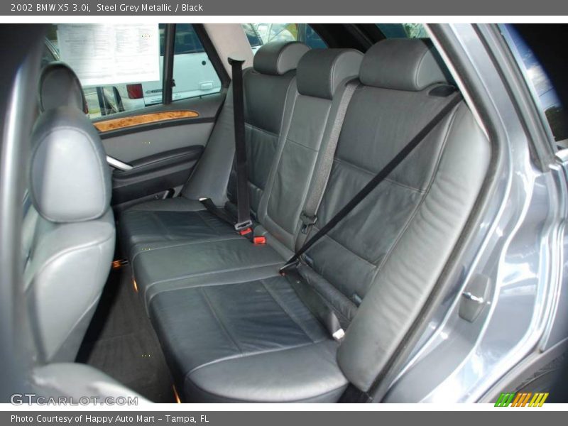 Steel Grey Metallic / Black 2002 BMW X5 3.0i