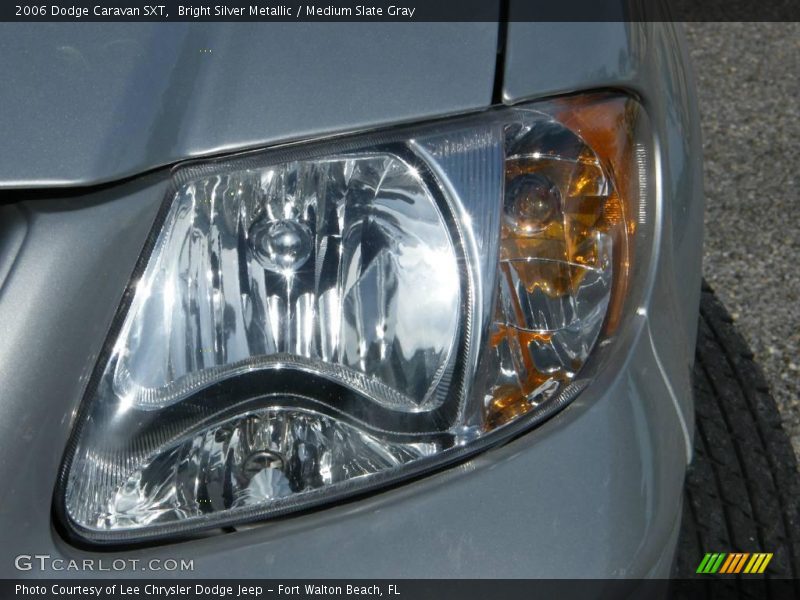 Bright Silver Metallic / Medium Slate Gray 2006 Dodge Caravan SXT