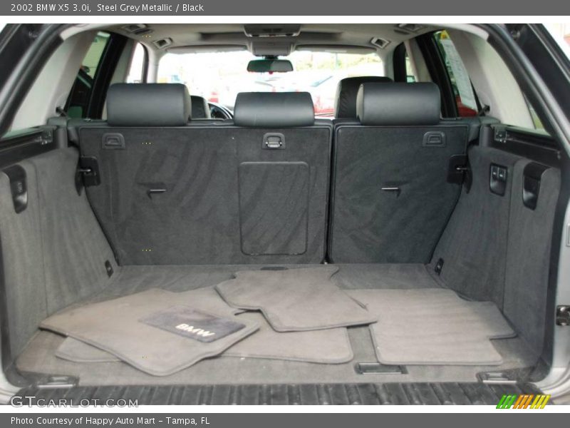 Steel Grey Metallic / Black 2002 BMW X5 3.0i