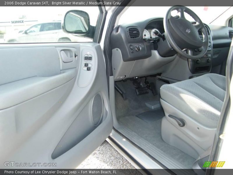 Bright Silver Metallic / Medium Slate Gray 2006 Dodge Caravan SXT