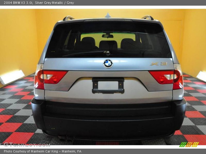 Silver Grey Metallic / Grey 2004 BMW X3 3.0i