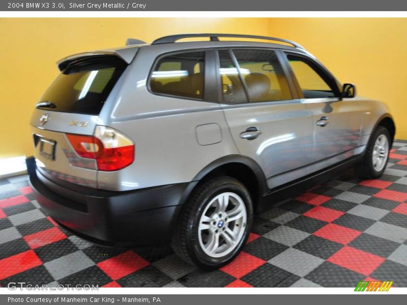 Silver Grey Metallic / Grey 2004 BMW X3 3.0i