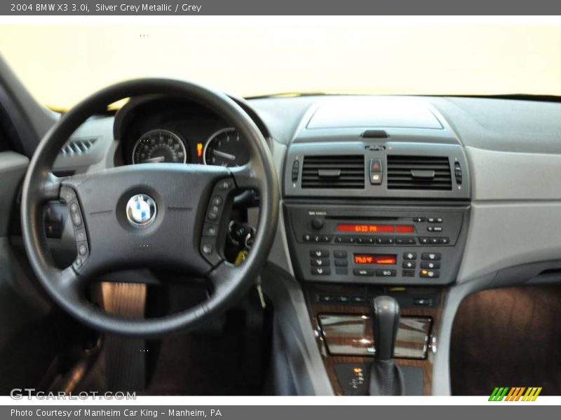 Silver Grey Metallic / Grey 2004 BMW X3 3.0i