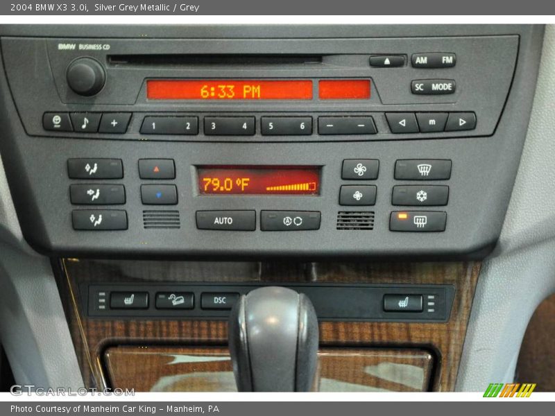 Silver Grey Metallic / Grey 2004 BMW X3 3.0i