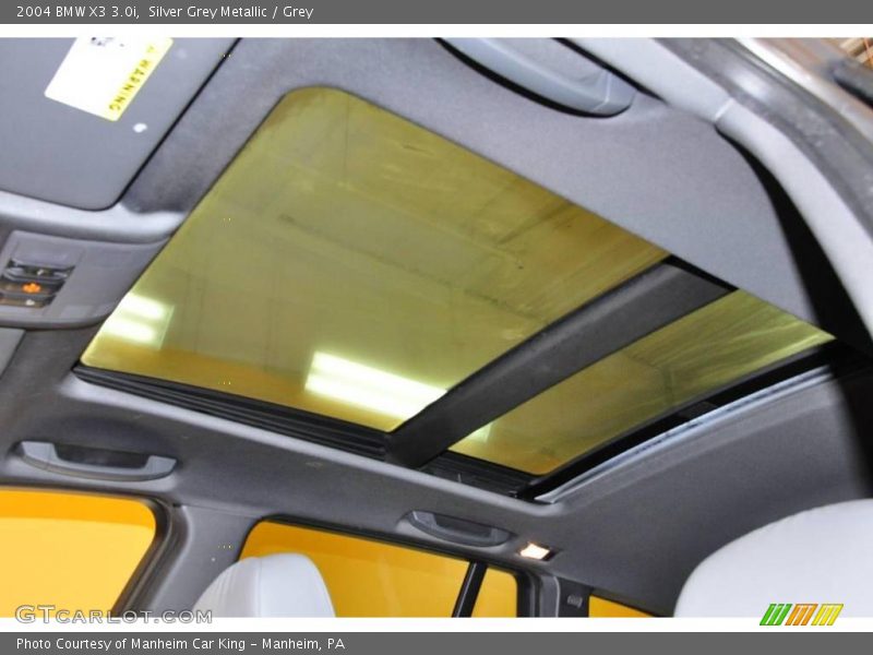 Silver Grey Metallic / Grey 2004 BMW X3 3.0i