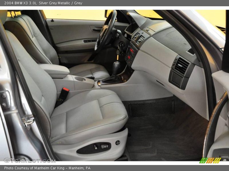 Silver Grey Metallic / Grey 2004 BMW X3 3.0i