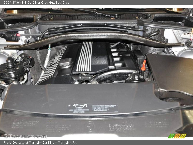 Silver Grey Metallic / Grey 2004 BMW X3 3.0i