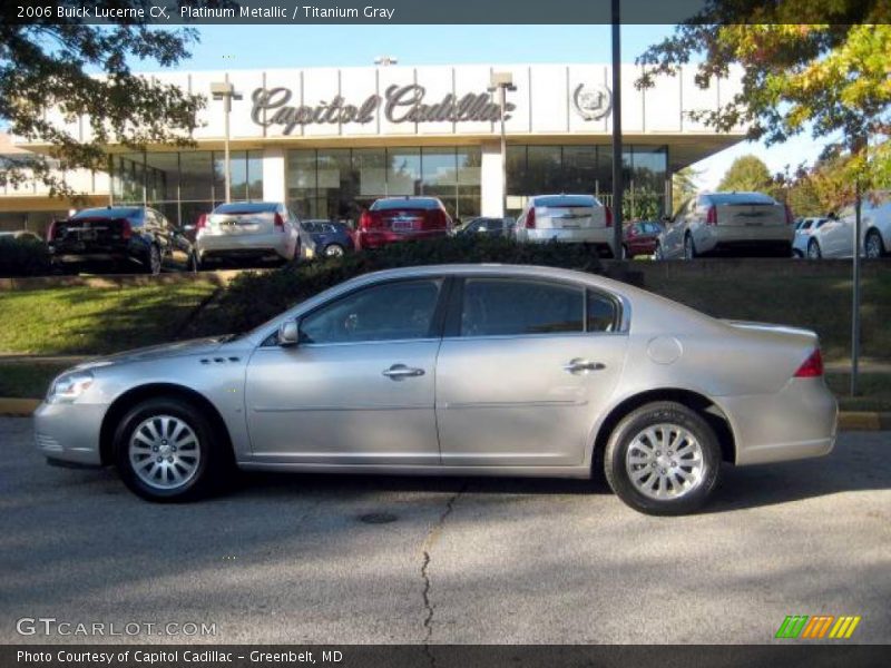 Platinum Metallic / Titanium Gray 2006 Buick Lucerne CX