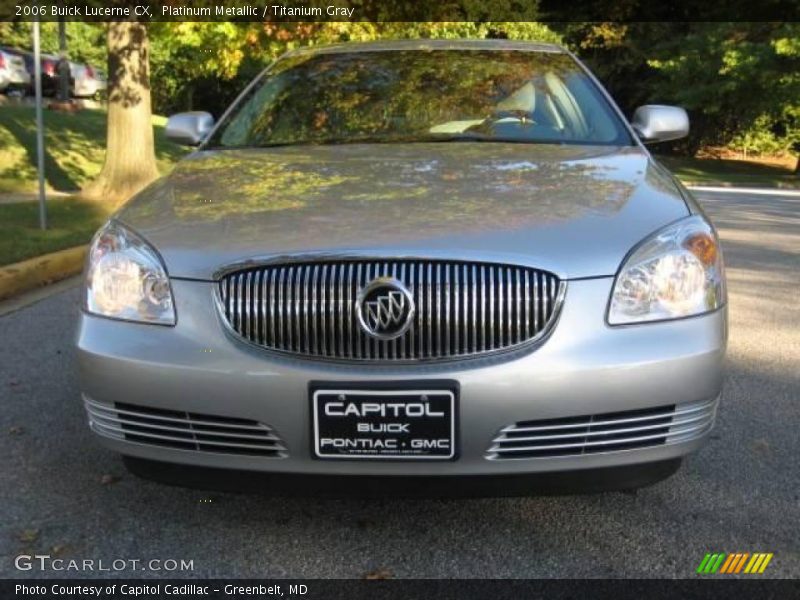 Platinum Metallic / Titanium Gray 2006 Buick Lucerne CX