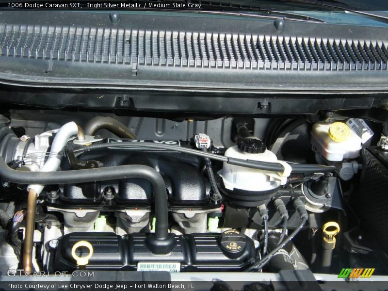 Bright Silver Metallic / Medium Slate Gray 2006 Dodge Caravan SXT