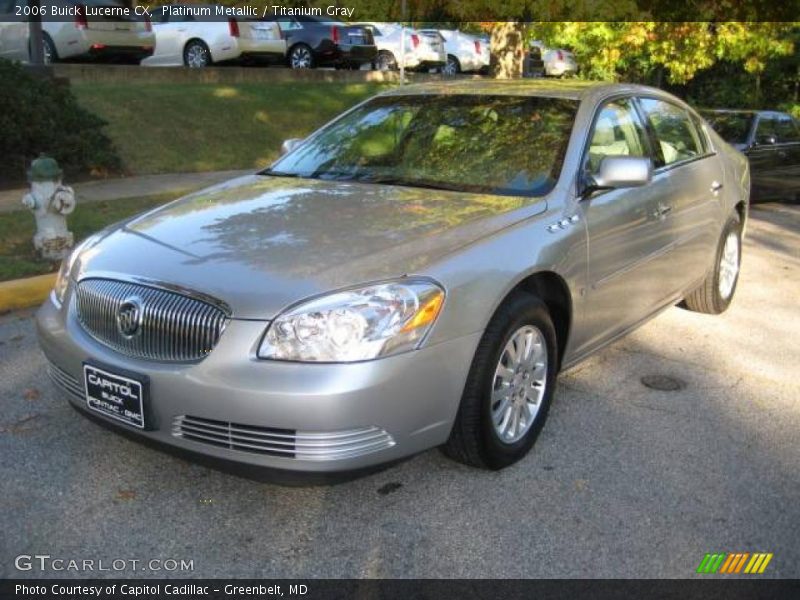 Platinum Metallic / Titanium Gray 2006 Buick Lucerne CX