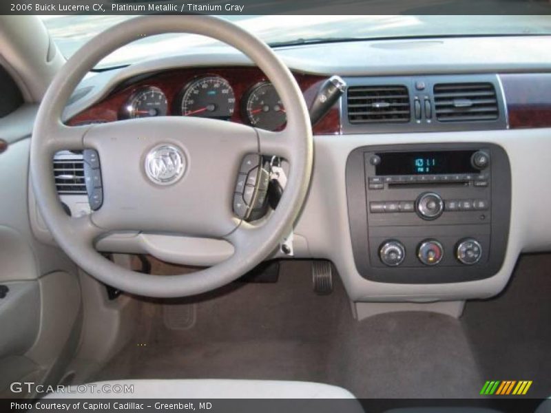Platinum Metallic / Titanium Gray 2006 Buick Lucerne CX