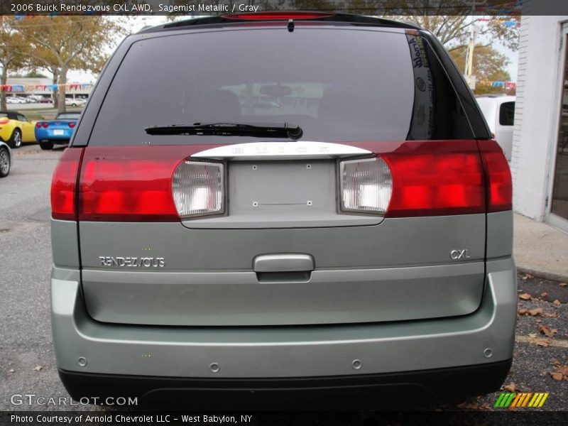 Sagemist Metallic / Gray 2006 Buick Rendezvous CXL AWD