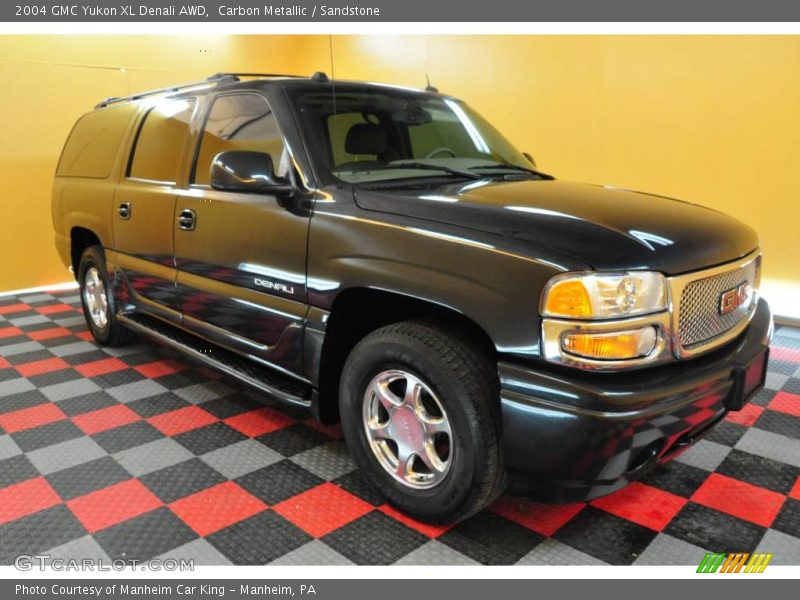Carbon Metallic / Sandstone 2004 GMC Yukon XL Denali AWD