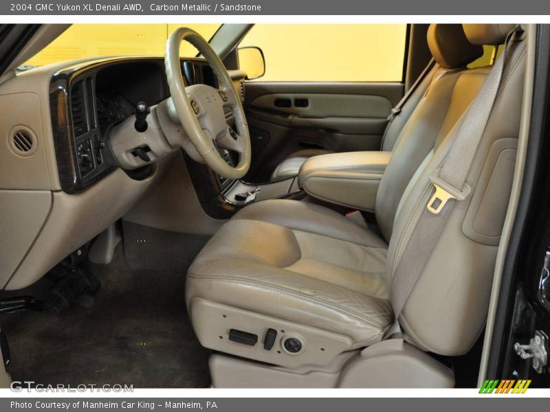 Carbon Metallic / Sandstone 2004 GMC Yukon XL Denali AWD