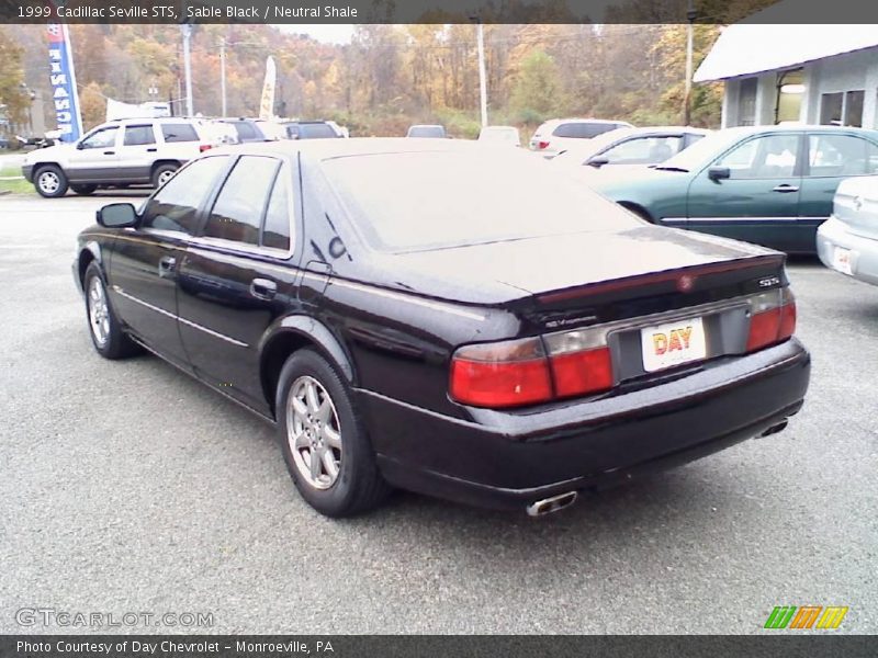 Sable Black / Neutral Shale 1999 Cadillac Seville STS