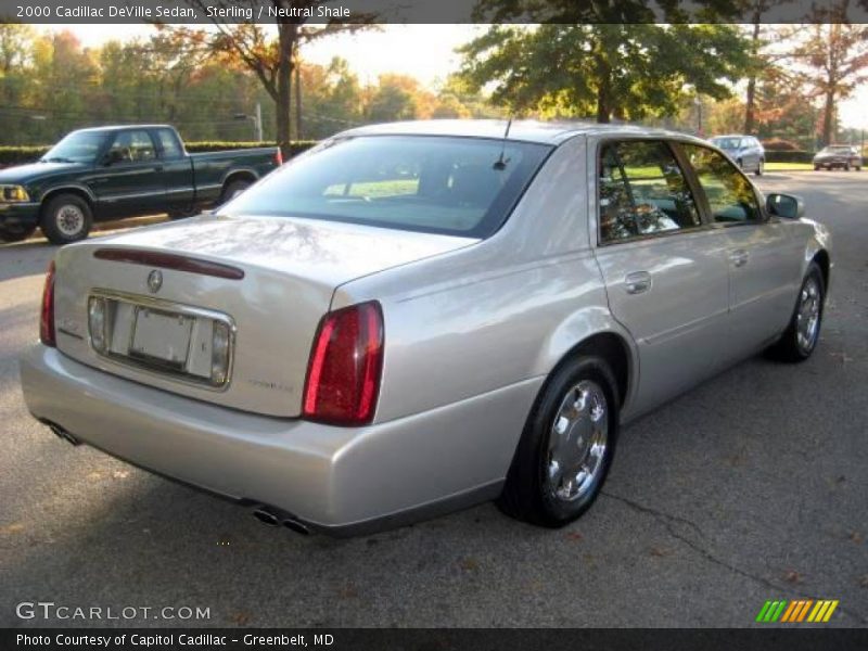 Sterling / Neutral Shale 2000 Cadillac DeVille Sedan