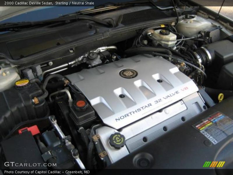 Sterling / Neutral Shale 2000 Cadillac DeVille Sedan