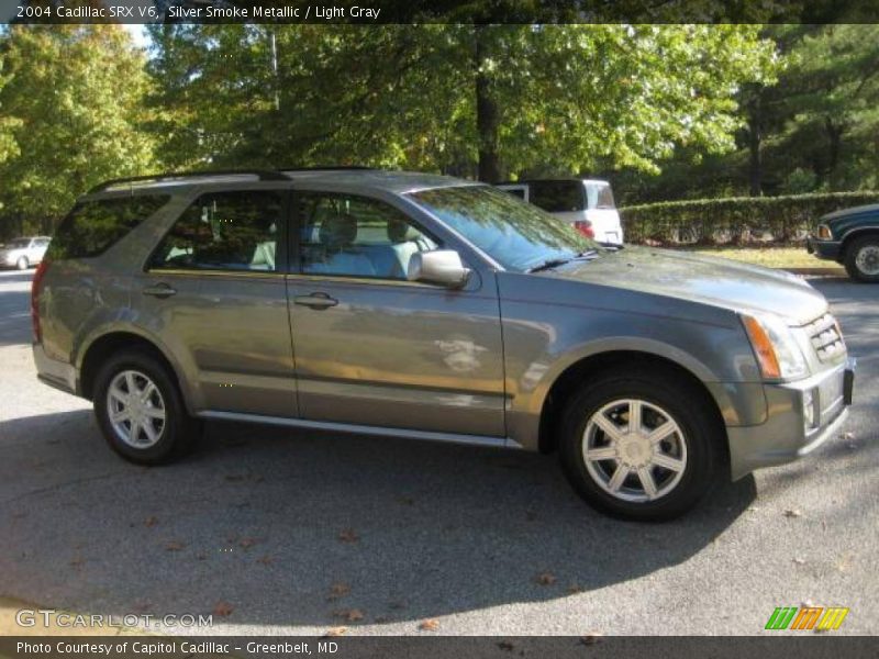 Silver Smoke Metallic / Light Gray 2004 Cadillac SRX V6
