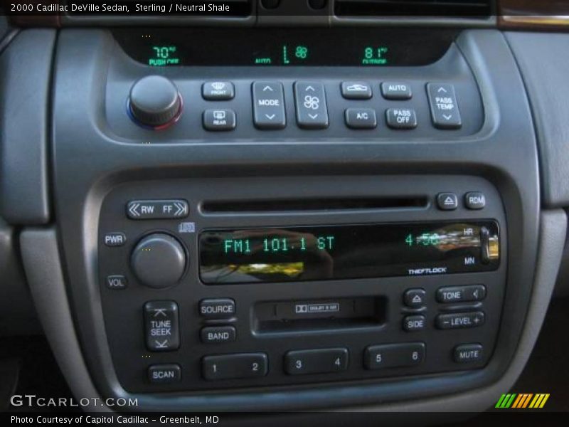 Sterling / Neutral Shale 2000 Cadillac DeVille Sedan