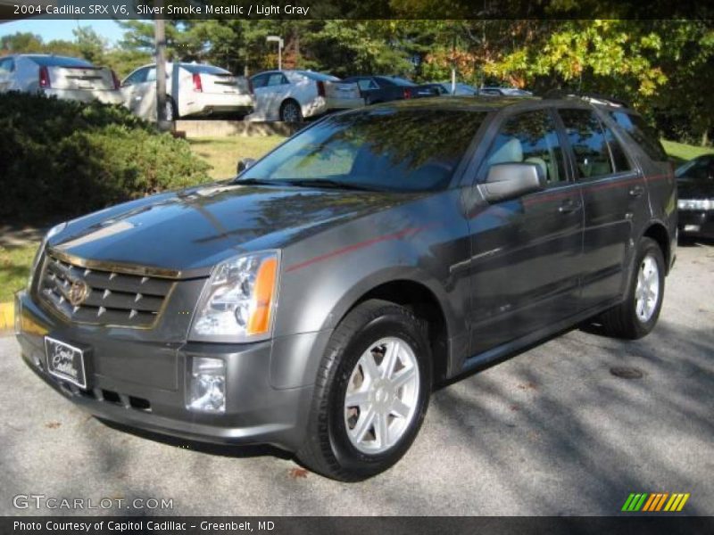 Silver Smoke Metallic / Light Gray 2004 Cadillac SRX V6