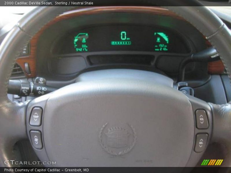 Sterling / Neutral Shale 2000 Cadillac DeVille Sedan