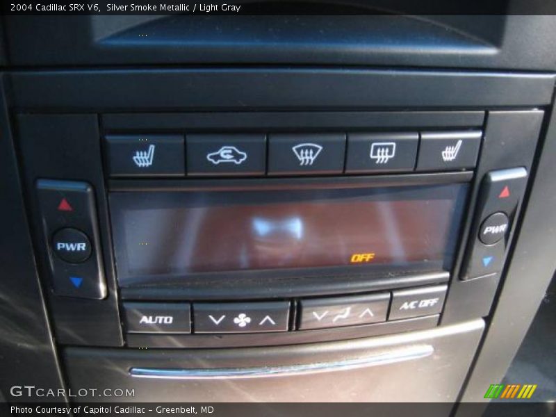 Silver Smoke Metallic / Light Gray 2004 Cadillac SRX V6