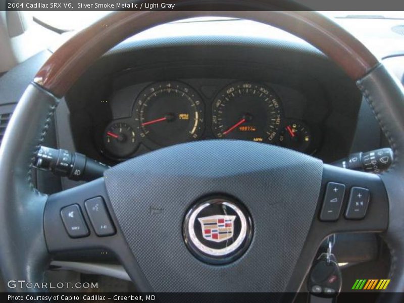 Silver Smoke Metallic / Light Gray 2004 Cadillac SRX V6