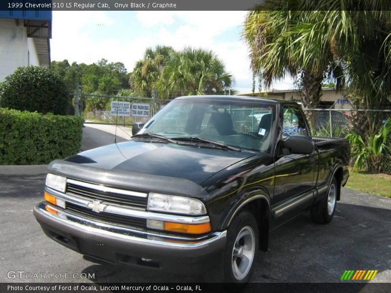 Onyx Black / Graphite 1999 Chevrolet S10 LS Regular Cab