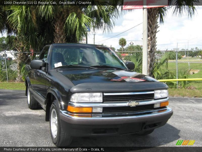 Onyx Black / Graphite 1999 Chevrolet S10 LS Regular Cab