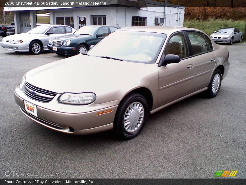 Sandrift Metallic / Neutral 2000 Chevrolet Malibu Sedan