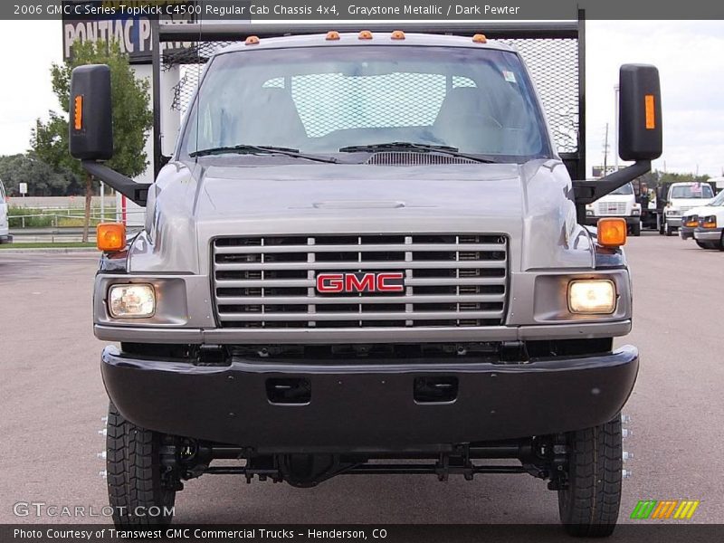 Graystone Metallic / Dark Pewter 2006 GMC C Series TopKick C4500 Regular Cab Chassis 4x4