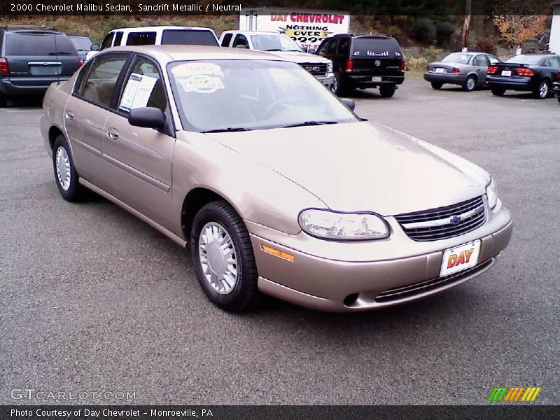 Sandrift Metallic / Neutral 2000 Chevrolet Malibu Sedan