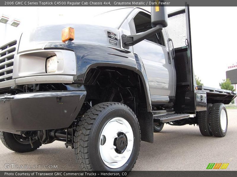 Graystone Metallic / Dark Pewter 2006 GMC C Series TopKick C4500 Regular Cab Chassis 4x4