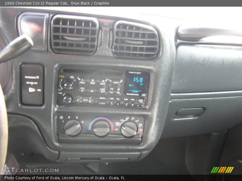 Onyx Black / Graphite 1999 Chevrolet S10 LS Regular Cab