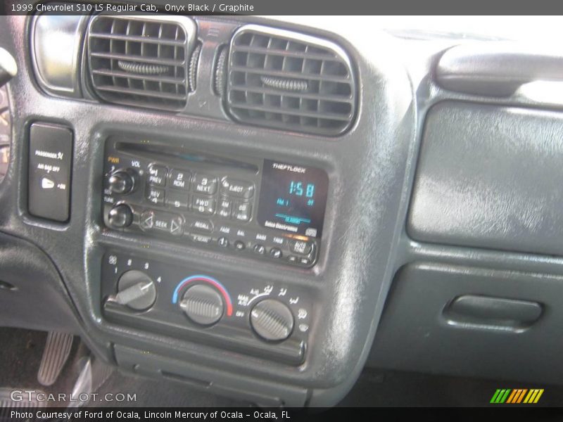 Onyx Black / Graphite 1999 Chevrolet S10 LS Regular Cab