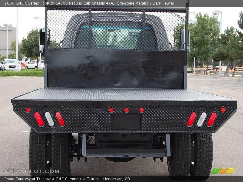 Graystone Metallic / Dark Pewter 2006 GMC C Series TopKick C4500 Regular Cab Chassis 4x4