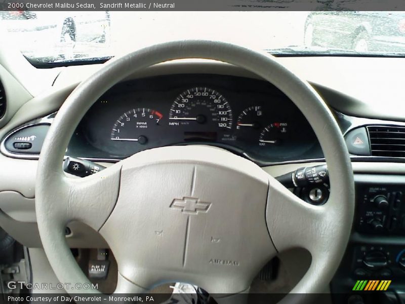 Sandrift Metallic / Neutral 2000 Chevrolet Malibu Sedan