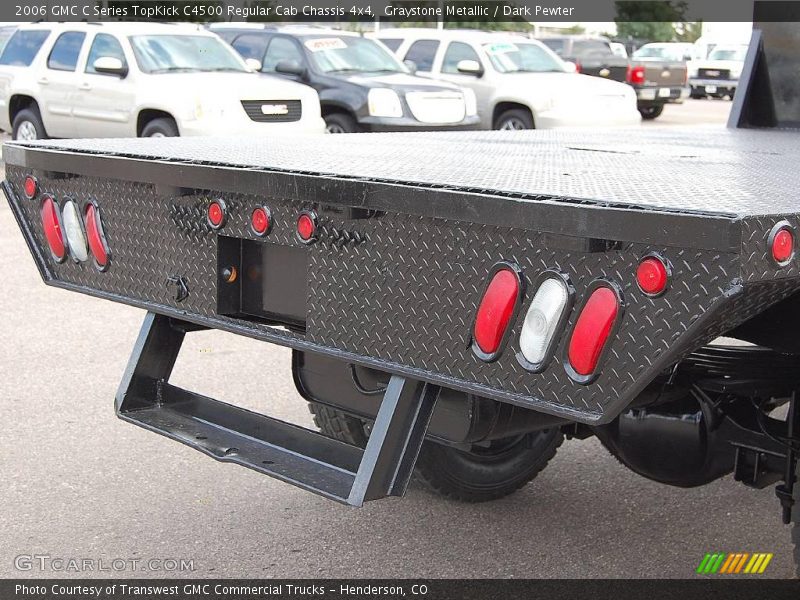 Graystone Metallic / Dark Pewter 2006 GMC C Series TopKick C4500 Regular Cab Chassis 4x4