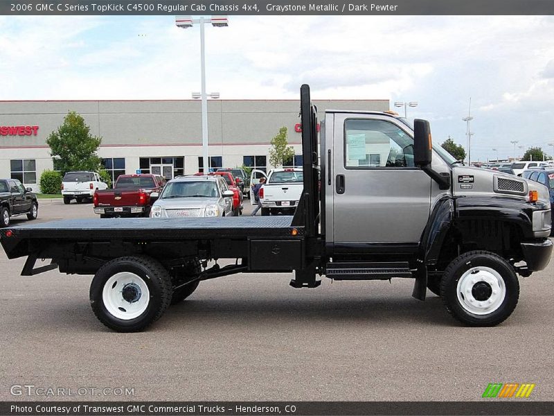 Graystone Metallic / Dark Pewter 2006 GMC C Series TopKick C4500 Regular Cab Chassis 4x4