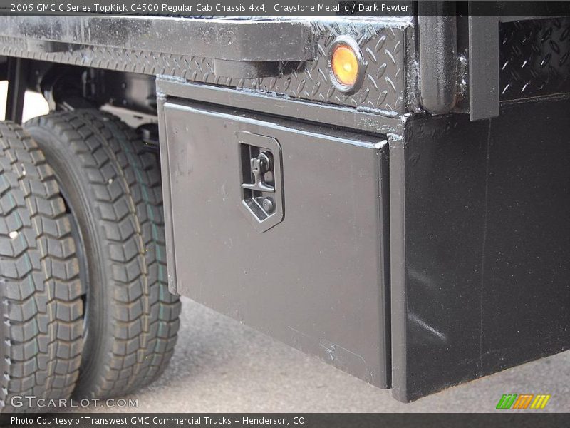 Graystone Metallic / Dark Pewter 2006 GMC C Series TopKick C4500 Regular Cab Chassis 4x4